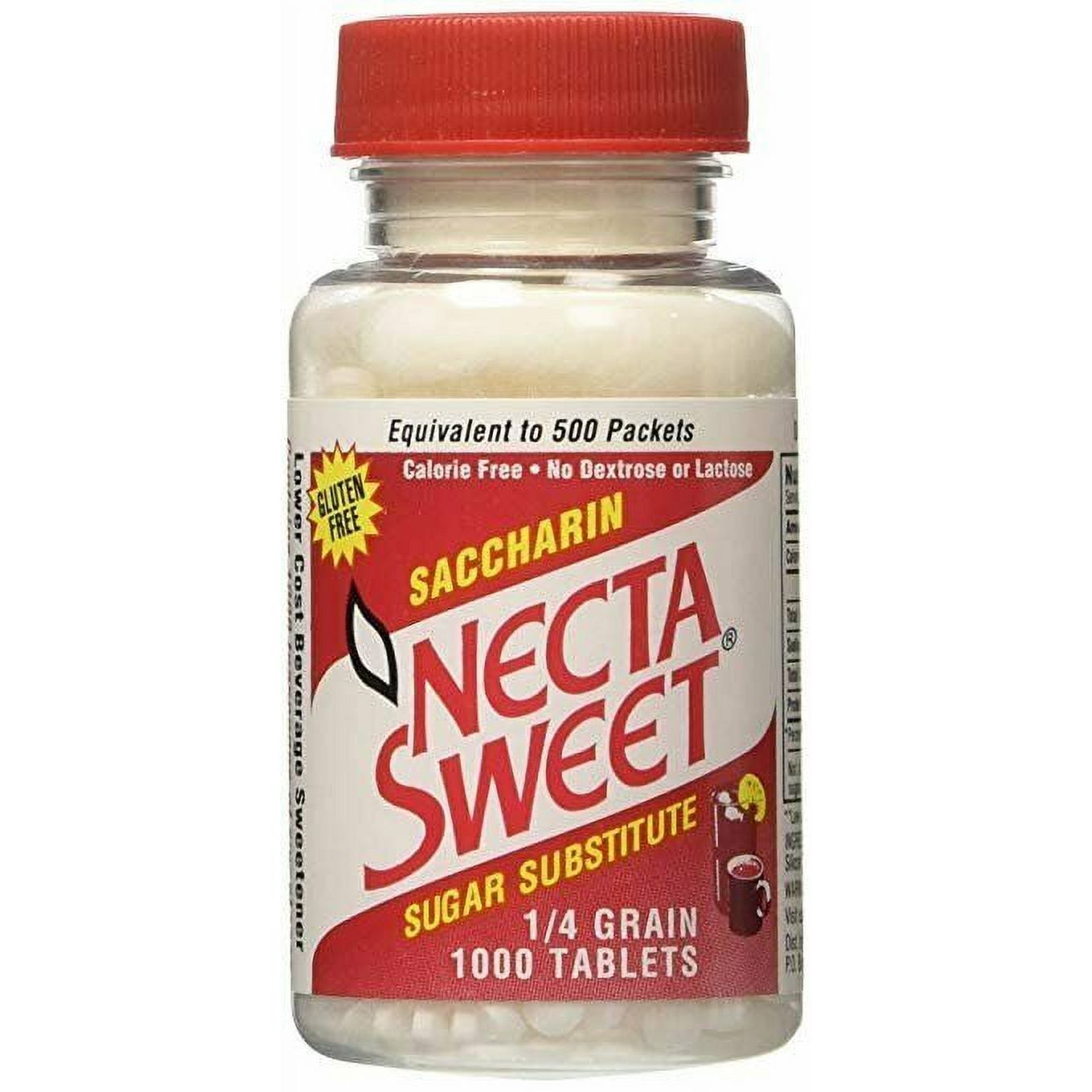 Tabletas Sustitutas de Azúcar Necta Sweet - 1000 Unidades