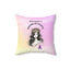 Crown of Static Epilepsy Awareness Throw Pillow