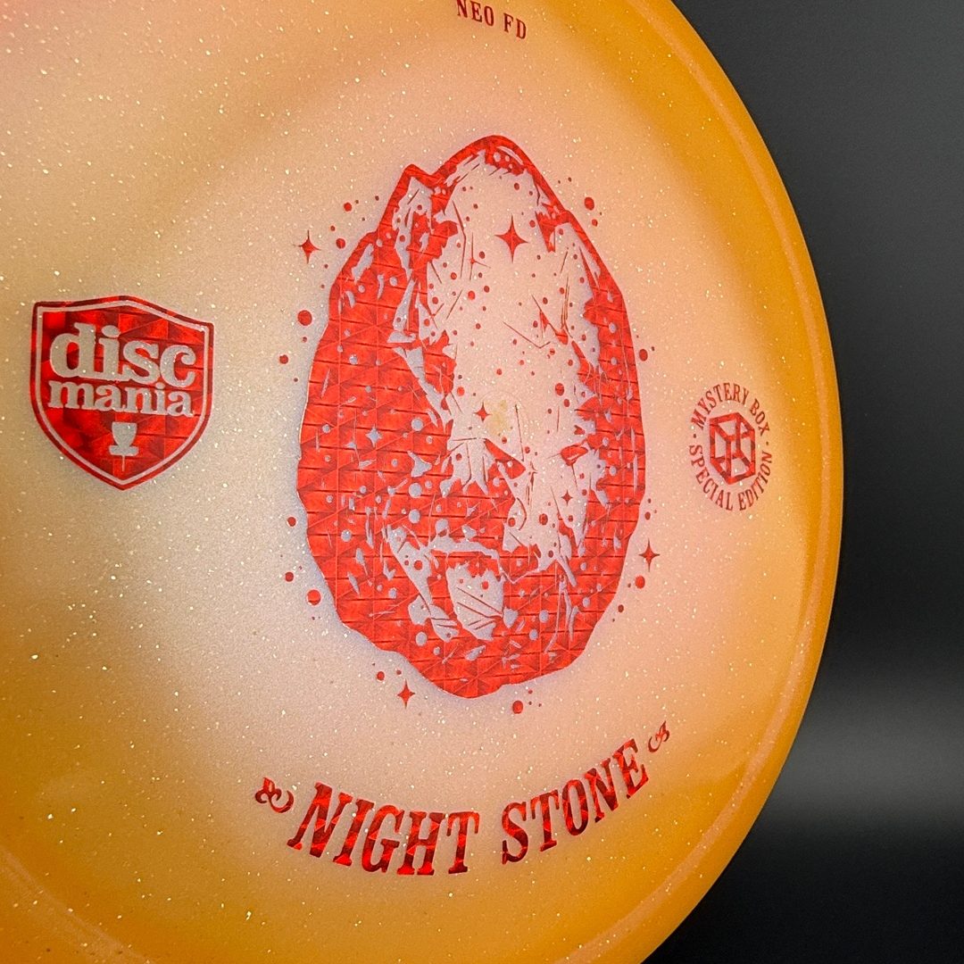 Neo FD - Manianite - Night Stone First Run Disc Golf Disc