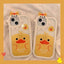 Coque de téléphone Cartoon Strawberry Bear pour iPhone 13/12/11/XS/7 Plus