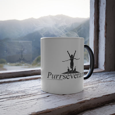 Taza Purrseverance que Cambia de Color - 11oz