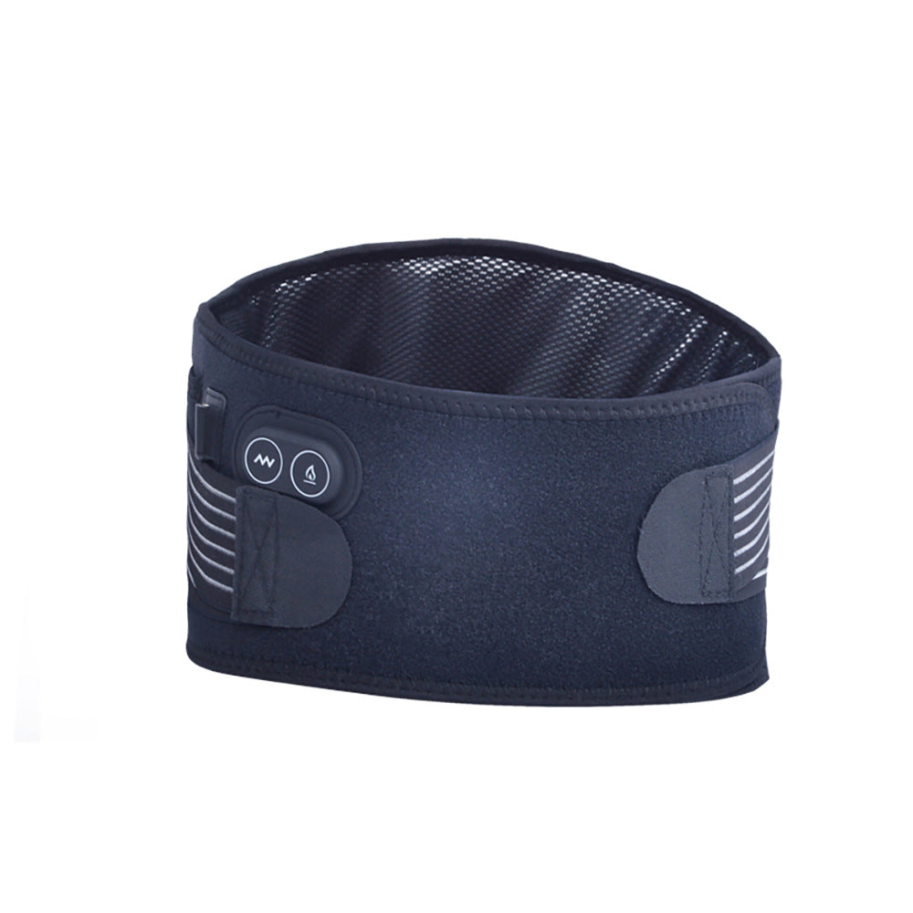 Electric Heating Waist Protection Vibration Massage Lumbar Protrusion Lumbar Vertebra Warm Compress Moxibustion Health Care Protective Belt - Korvel