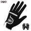 1 Pcs Men's Golf Glove Left Hand Right Hand Micro Soft Fiber Breathable Golf Gloves Men Color Black Brand GOG - Korvel
