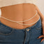 Simple and versatile, personalized and sexy double-layer pearl waist chain, body chain - Korvel