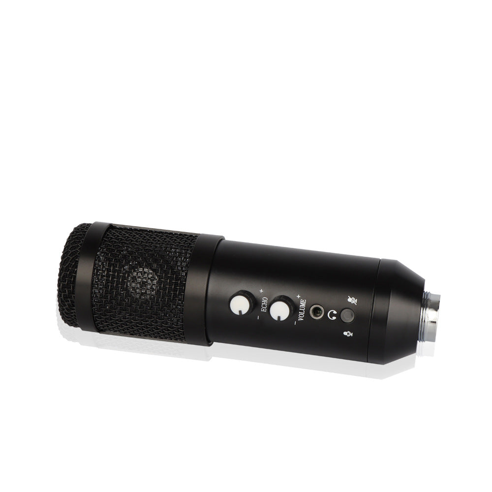 USB Condenser Microphone Mobile Computer Game Live Microphone Live Karaoke Conference Recording Microphone - Korvel