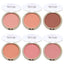 MISSROSE Six-Color Matte Highlighter Blush Palette