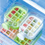 Ice Tray Ice Cube Mold Press Ice Maker With Lid 2-in-1 Ice Cube Bottle Food Grade Ice Making Straw Dual-use Ice Kettle - Korvel