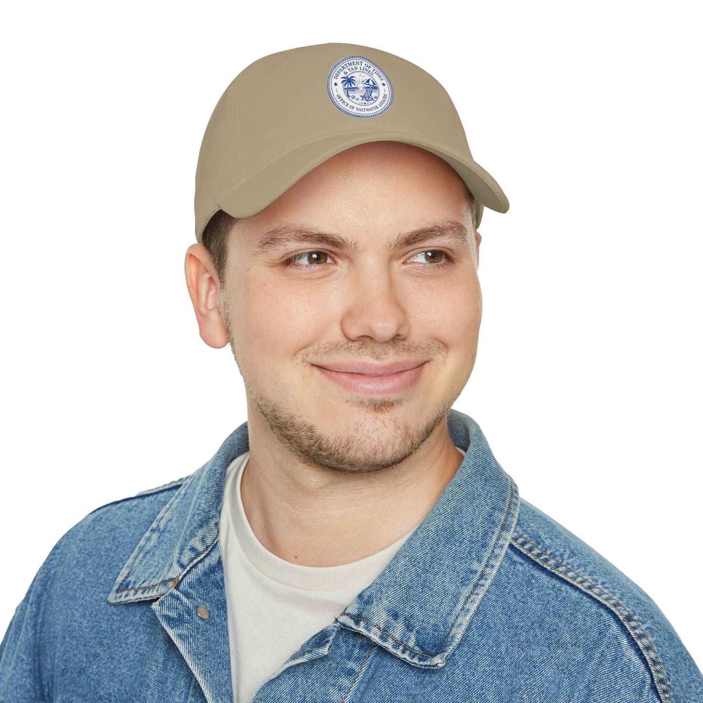 Casquette Dad du Département des Marées & des Lignes de Bronzage – Chapeau Sceau Côtier
