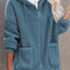 Cardigan ample imprimé sans bouton