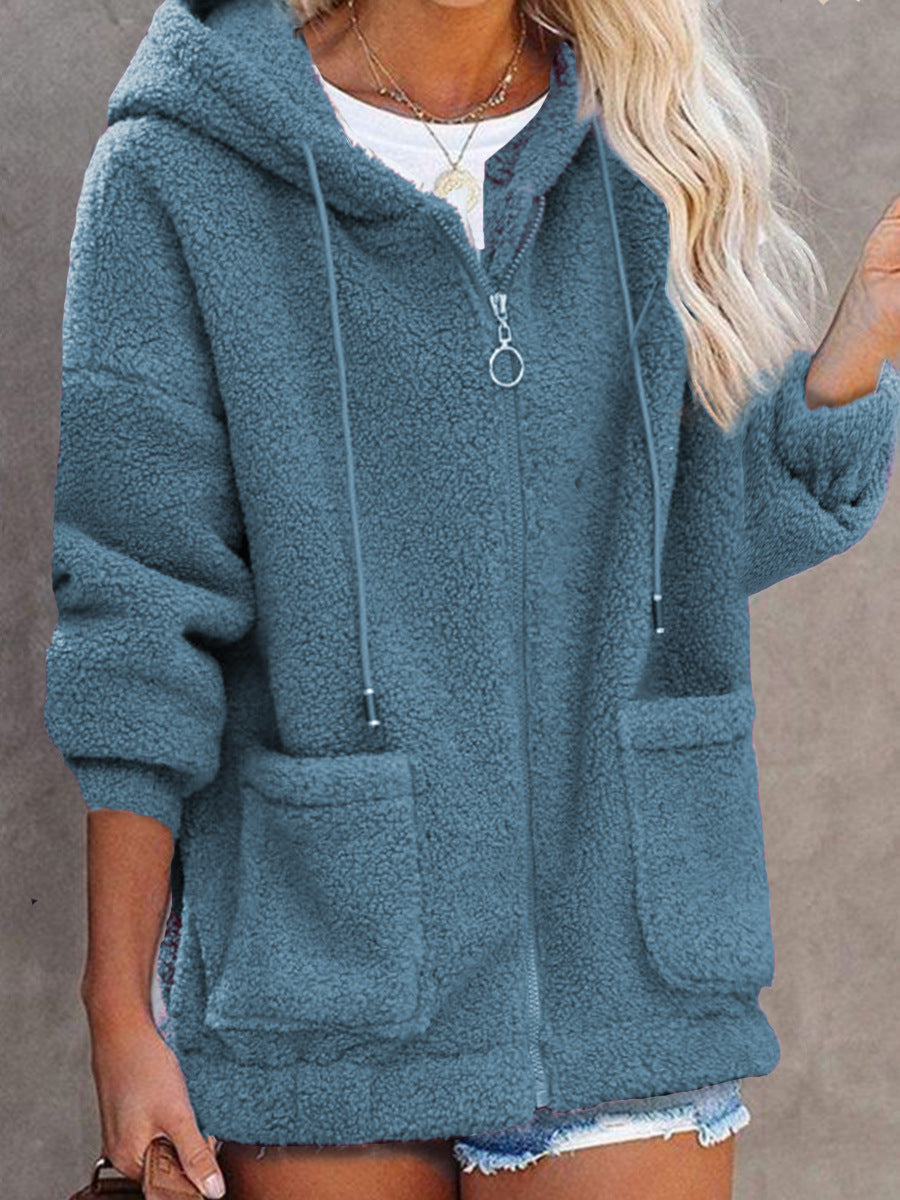 Cardigan ample imprimé sans bouton
