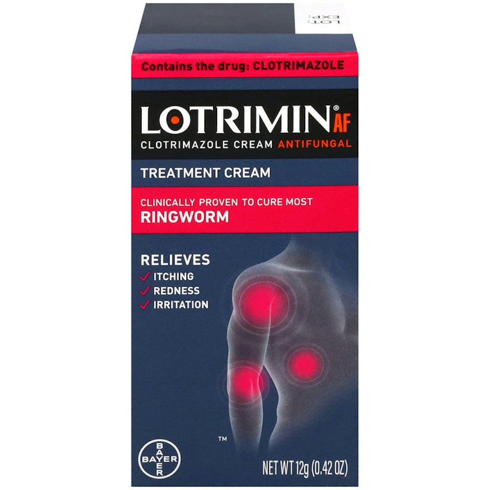Crème antifongique Lotrimin AF - Formule à 1 % de Clotrimazole, 0,42 oz
