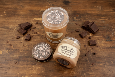 Indulgent Hot Chocolate Soy Candle – Cozy & Decadent Aroma | Mam Jam’s - Korvel