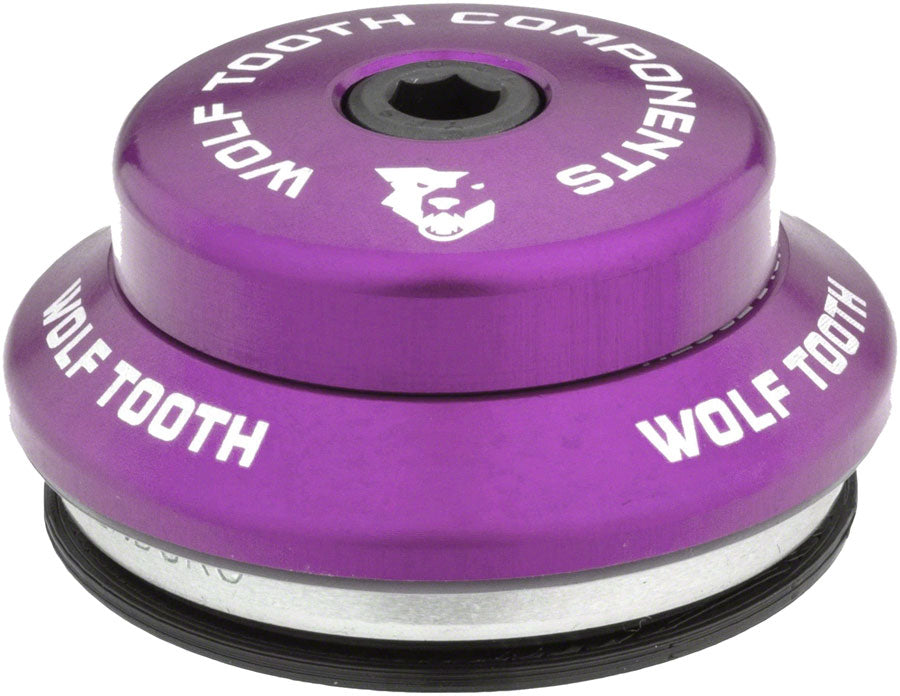 Wolf Tooth Premium Headset - IS41/28.6 Superior 7mm Apilado Púrpura Ultravioletas