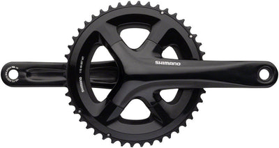 Shimano RS510 Crankset - 175mm 11-Speed 46/36t Black
