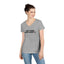 Soft Paws, Sharp Opinions T-shirt V-Neck Femme
