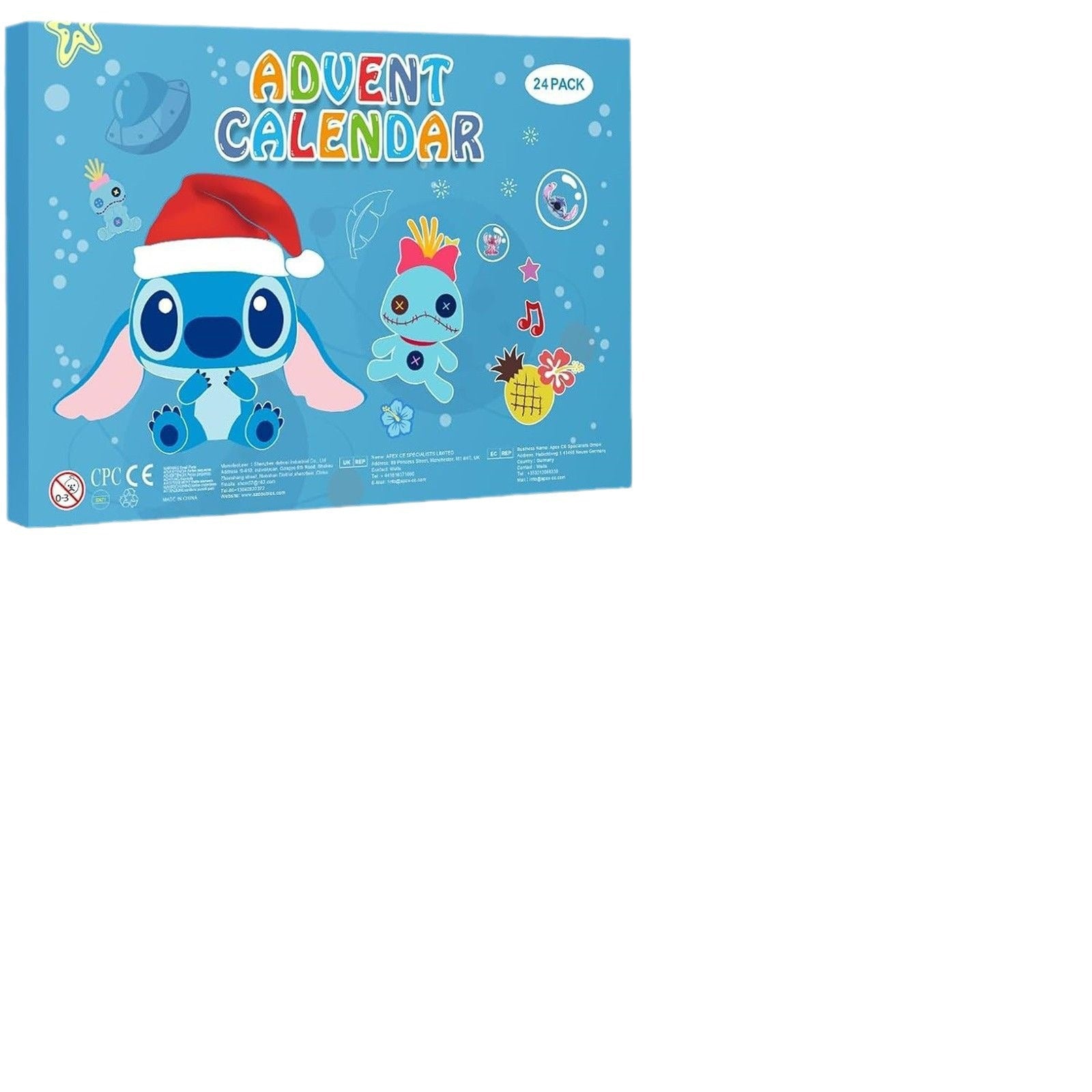 New Stitch Jewelry Paper Box Gift Box Packaging Christmas Halloween Gift 24 Grid Blind Box Bracelet Gift Box - Korvel