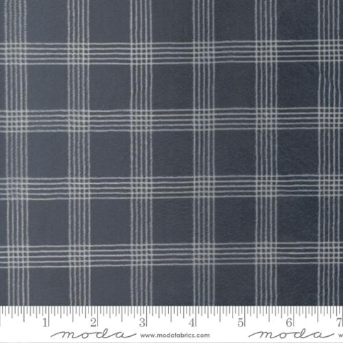 Tela de cuadros de verano Nantucket Cuddle en navy - 44"/45" por yarda