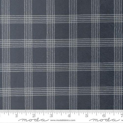 Tela de cuadros de verano Nantucket Cuddle en navy - 44"/45" por yarda