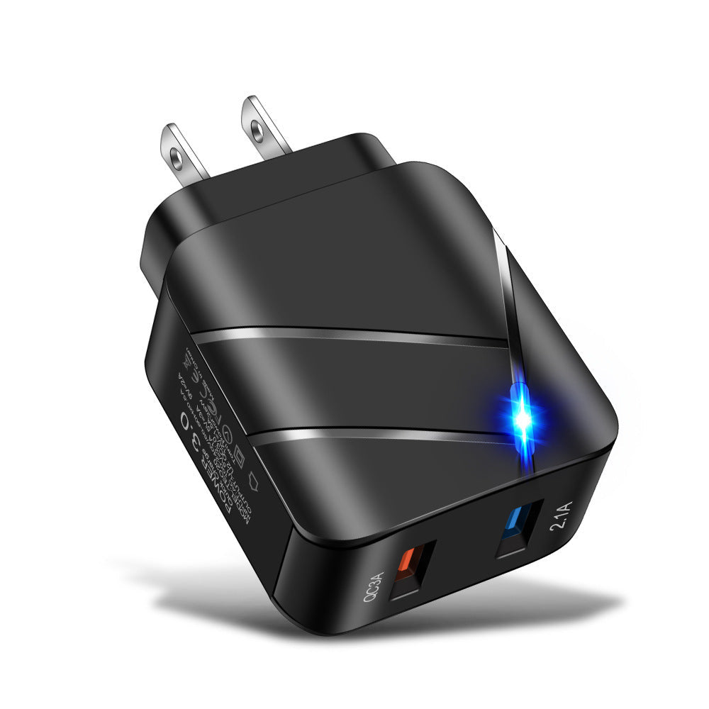 Dual USB QC3.0 + 2.1A Multi Port Mobile Phone Charger