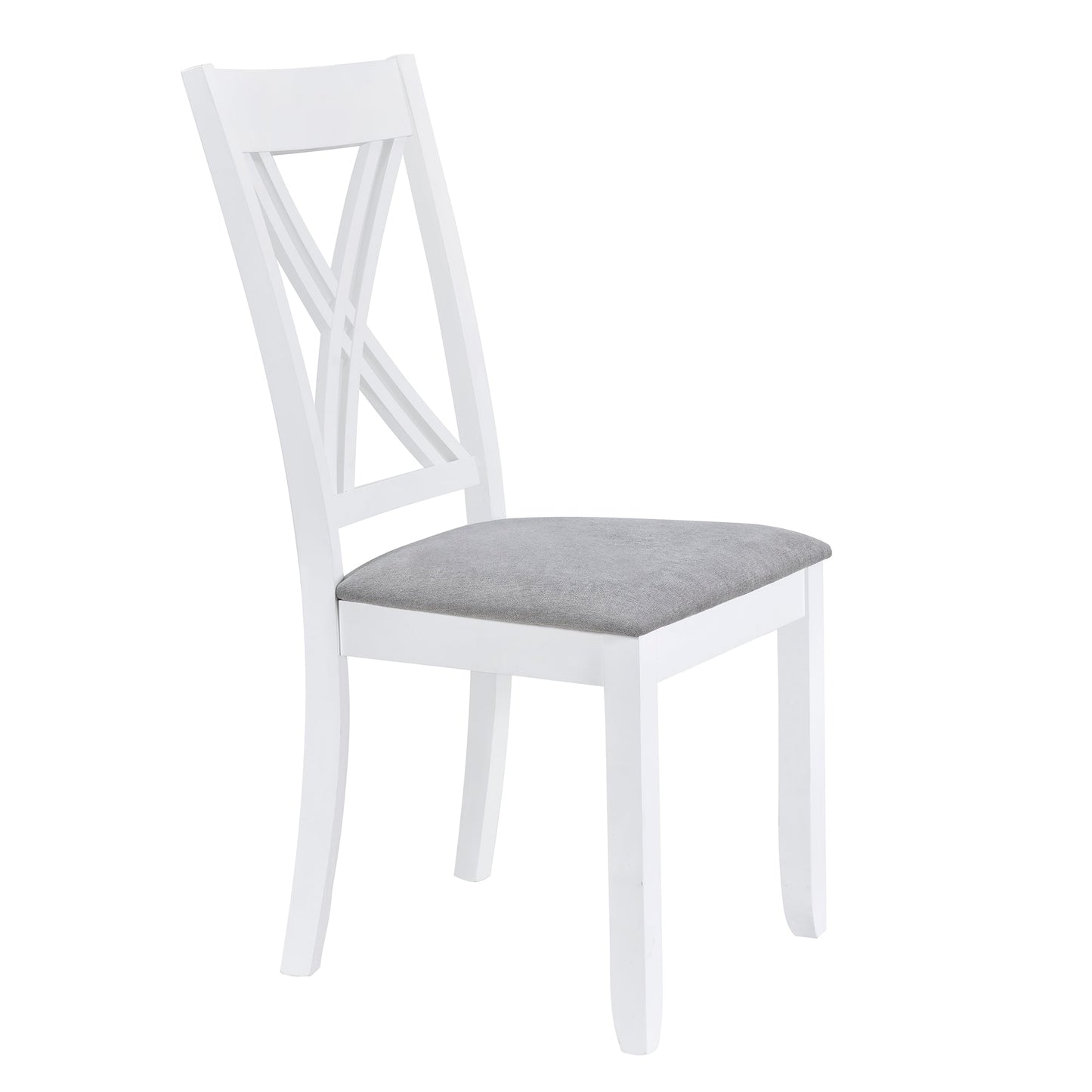 Ensemble de salle à manger rustique minimaliste en bois TOPMAX 5 pièces
