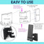 Adjustable Notebook Screen Side Phone Holder
