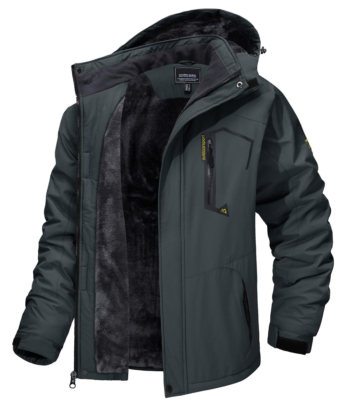 Premium Hooded Men's Jacket for Autumn and Winter