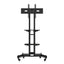FANCO Universal Rotating TV Stand, suitable for 32-80 inch TVs, adjustable tilt height, maximum VESA 600x400mm (black) - Korvel