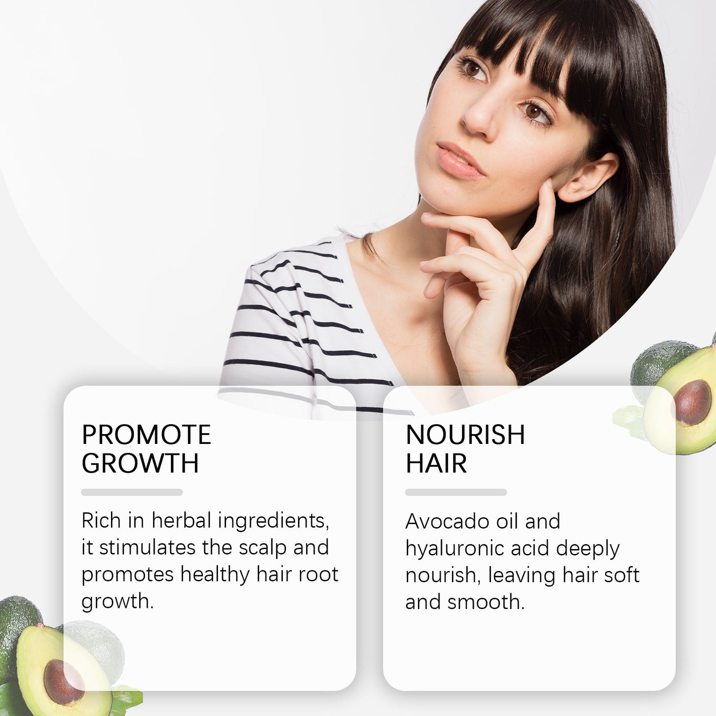 Herbal Nourishing Conditioner Prevents Dry And Frizzy Hair And Brightening Repair Smoothing Conditioner - Korvel