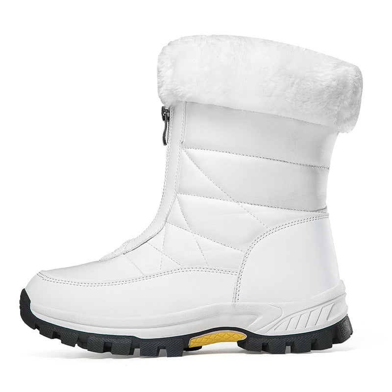 Botas de Tobillo con Cremallera y Plataforma Livianas para Mujer