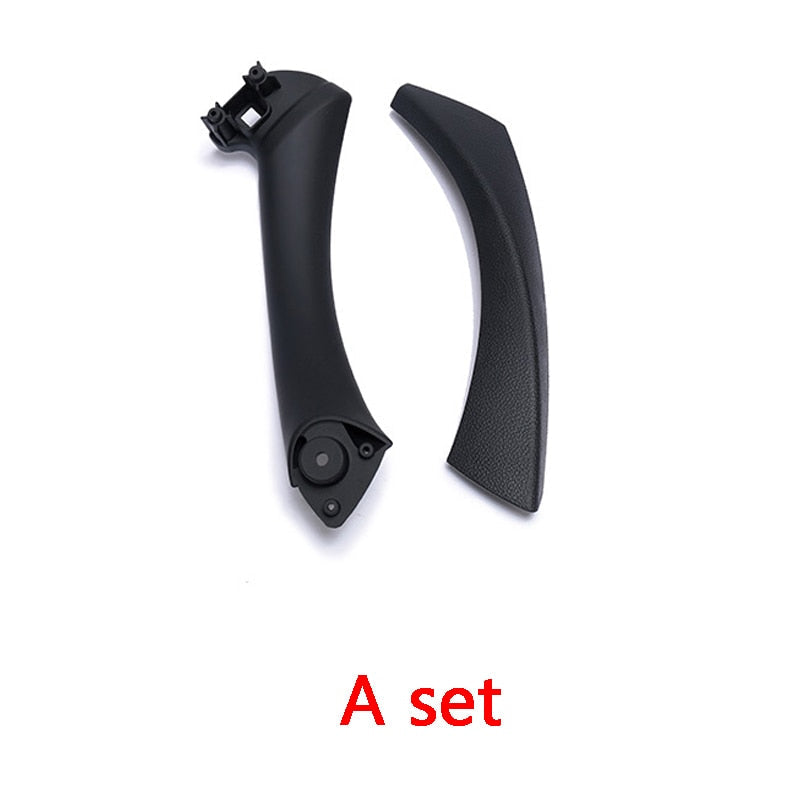 Car Inner Handle Interior Door Panel Pull Trim Cover Gray Beige Black left Right For BMW 3 series E90 E91 316 318 320 325 328 - Korvel