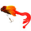 Palisandro Baby Rat Swimbait Bucktail - Muskie/Pike Lure, Hand - tied Deer Hair, Solid Body Fishing Rig - Korvel