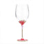 European enamel red wine glass gift cup - Korvel
