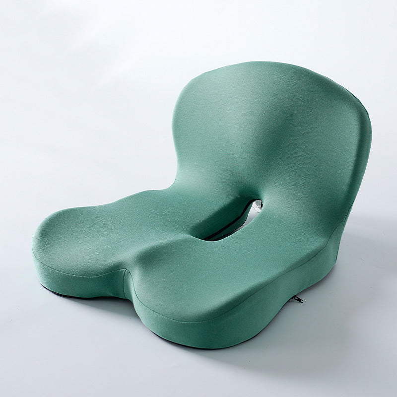 Memory cotton integrated cushion, backrest integrated cushion, student cushion, office chair cushion, car waist protection cushion, fart pad - Korvel
