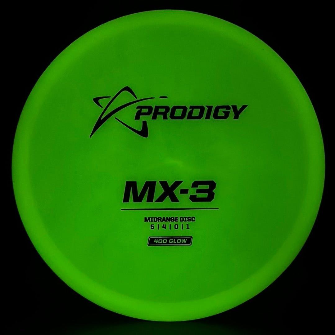 MX-3 (400 Glow) - First Run Disc Golf Midrange