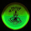 Glow Retina Psyop - Shadow Monster Disc Golf Driver