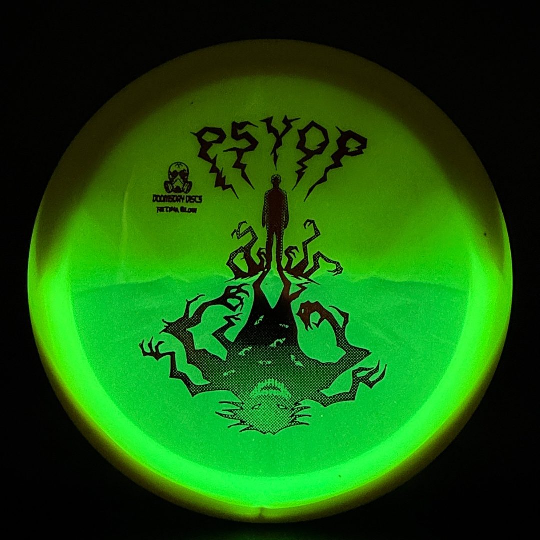 Glow Retina Psyop - Shadow Monster Disc Golf Driver