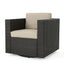 PUERTA MP1 SWIVEL CHAIR-DARK BROWN - Korvel