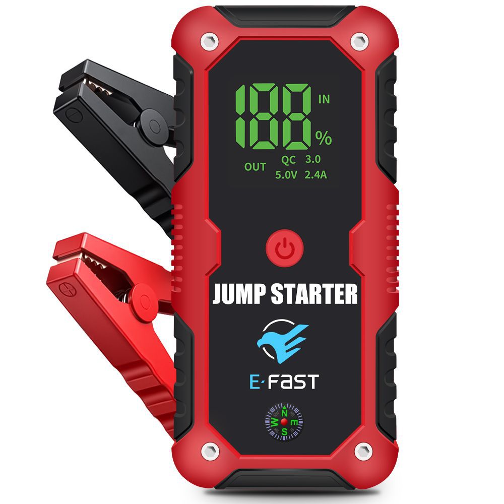 ZYX-Q520 Portable Jump Starter Power Bank 12V car starting power emergency starter Booster Powerbank With Led Light - Korvel