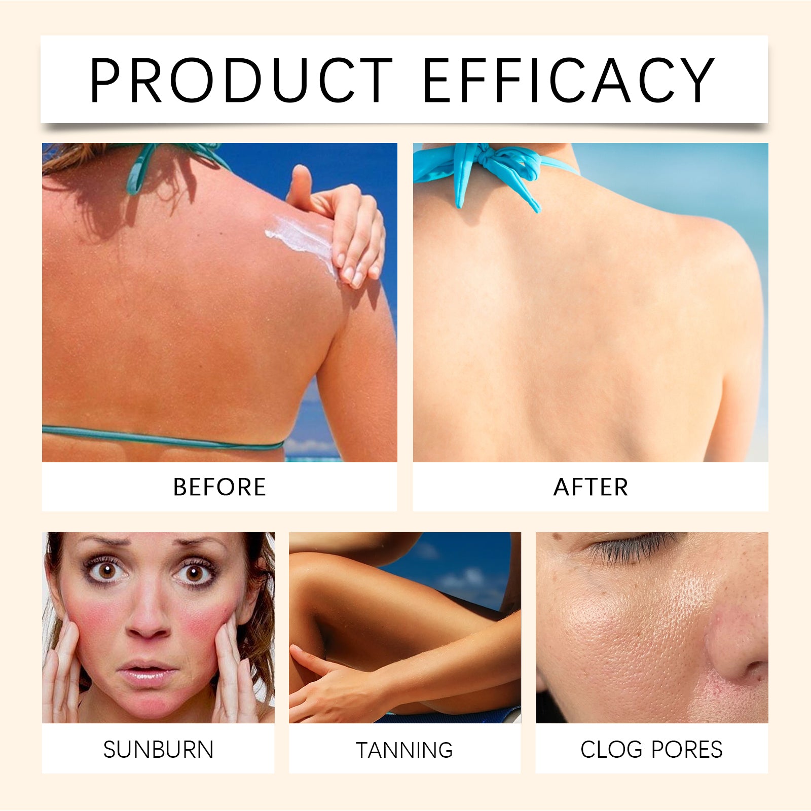 Whitening Sunscreen, Daily Moisturizing Skin Isolation And Protection Cream - Korvel