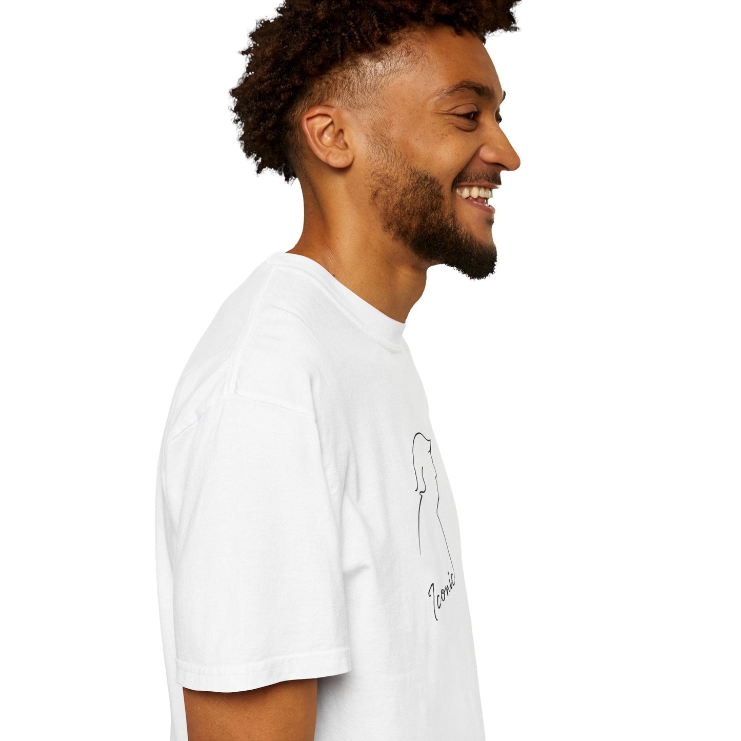 Iconic Minimal Silhouette Statement T-Shirt