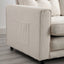 Canapé-lit futon convertible 3 plis - Gris foncé, Gris clair et Beige