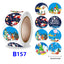 Christmas gift stickers decorative sealing sticker Merry Christmas Reward Self-adhesive labels Children's Day party - Korvel