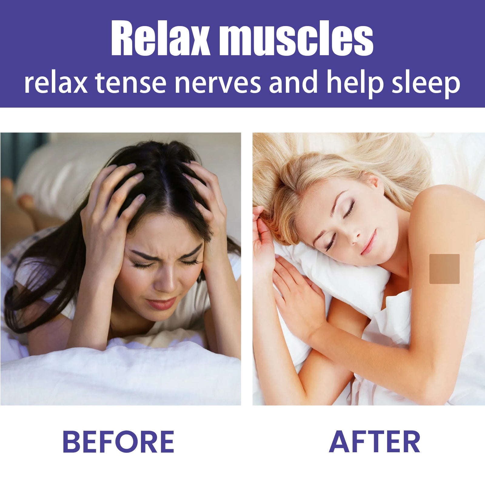 Sleep Body Patches For Ease Of Night Care And Peace Of Sleep Body Arm Care Sleep Patches - Korvel