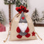 Christmas Decorations Cartoon Linen Drawstring Faceless Doll Candy Bag Forester Apple Bag Doll Gift Bag - Korvel