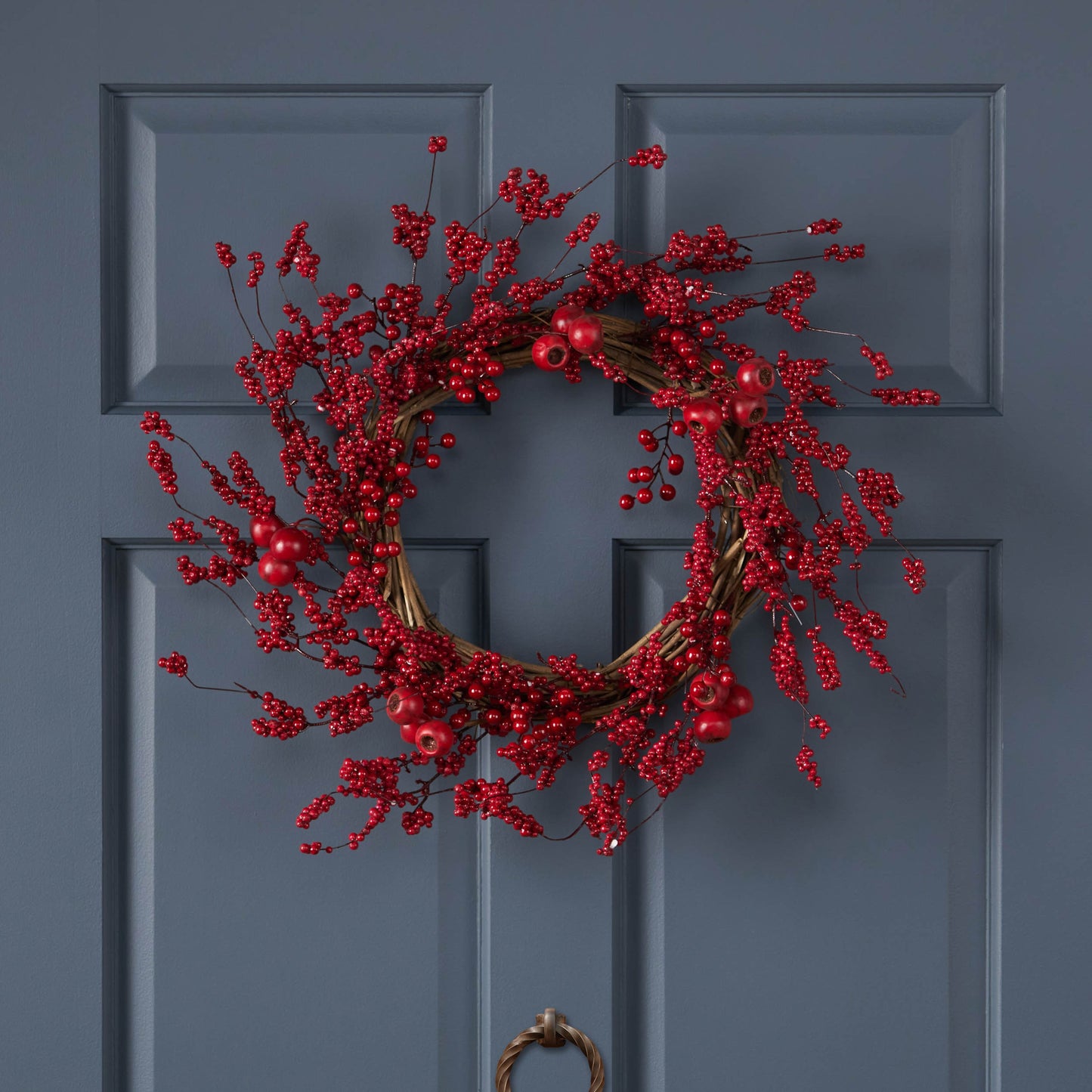 23.5" WP MIXED BERRY WREATH - Korvel