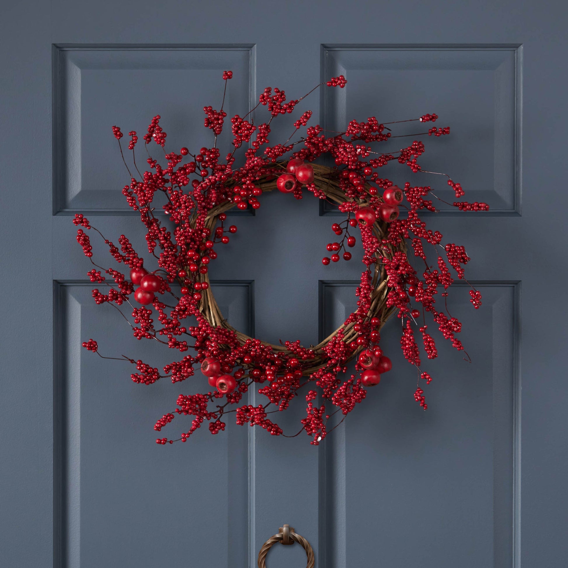 23.5" WP MIXED BERRY WREATH - Korvel
