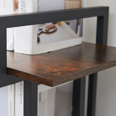 4-Tier Industrial Style Office Bookshelf