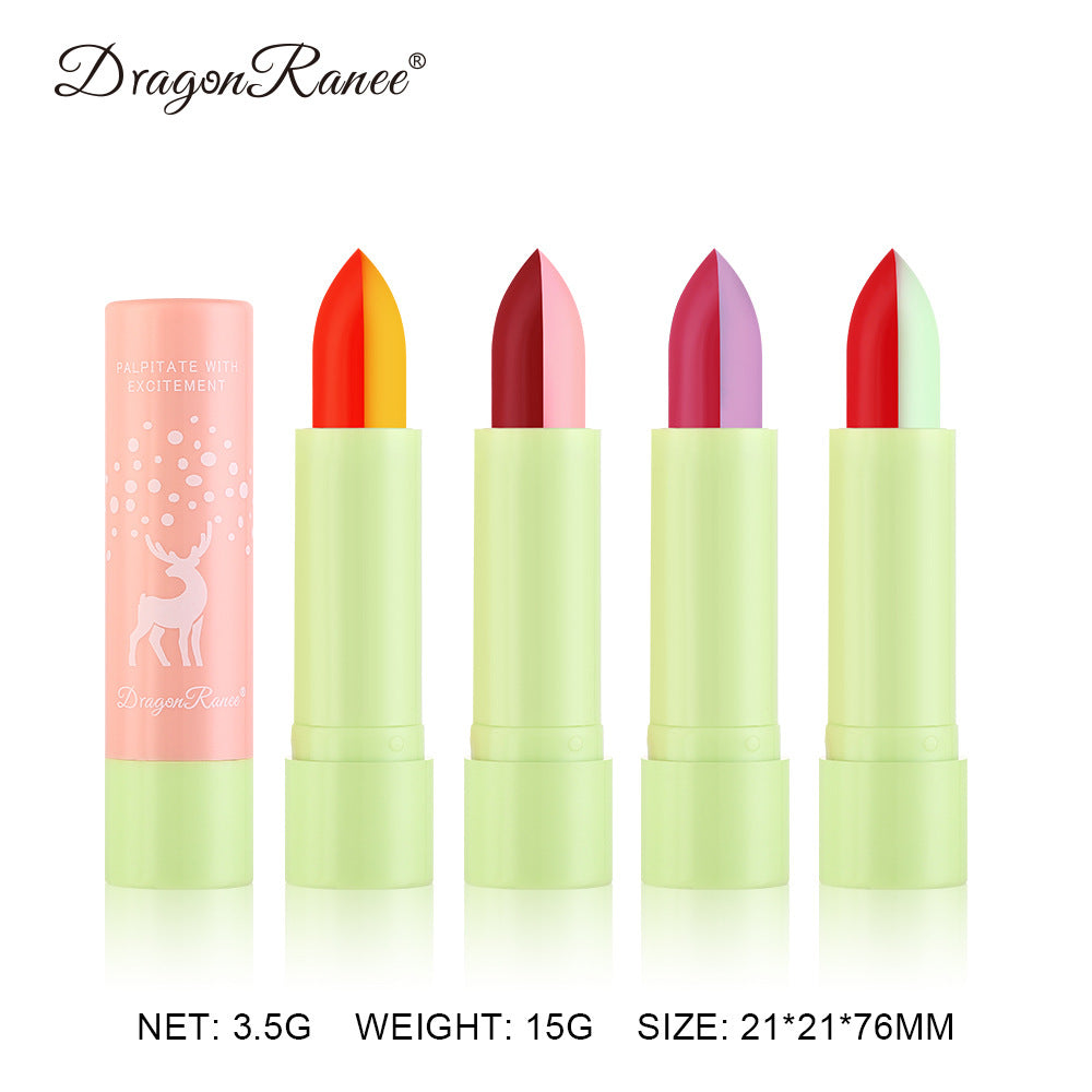 Macaron Color Changing Lipstick - Lasting Moisture & Warm Hues