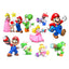 Autocollants muraux étanches Super Mario pour chambres d'enfants