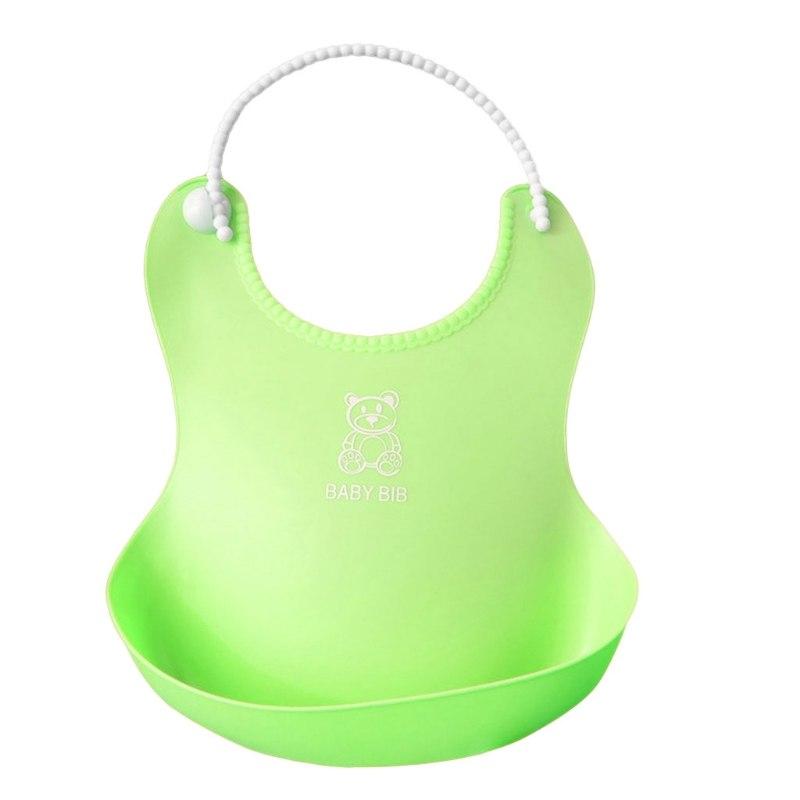 Baby Infant Toddler Waterproof Silicone Bib - Korvel